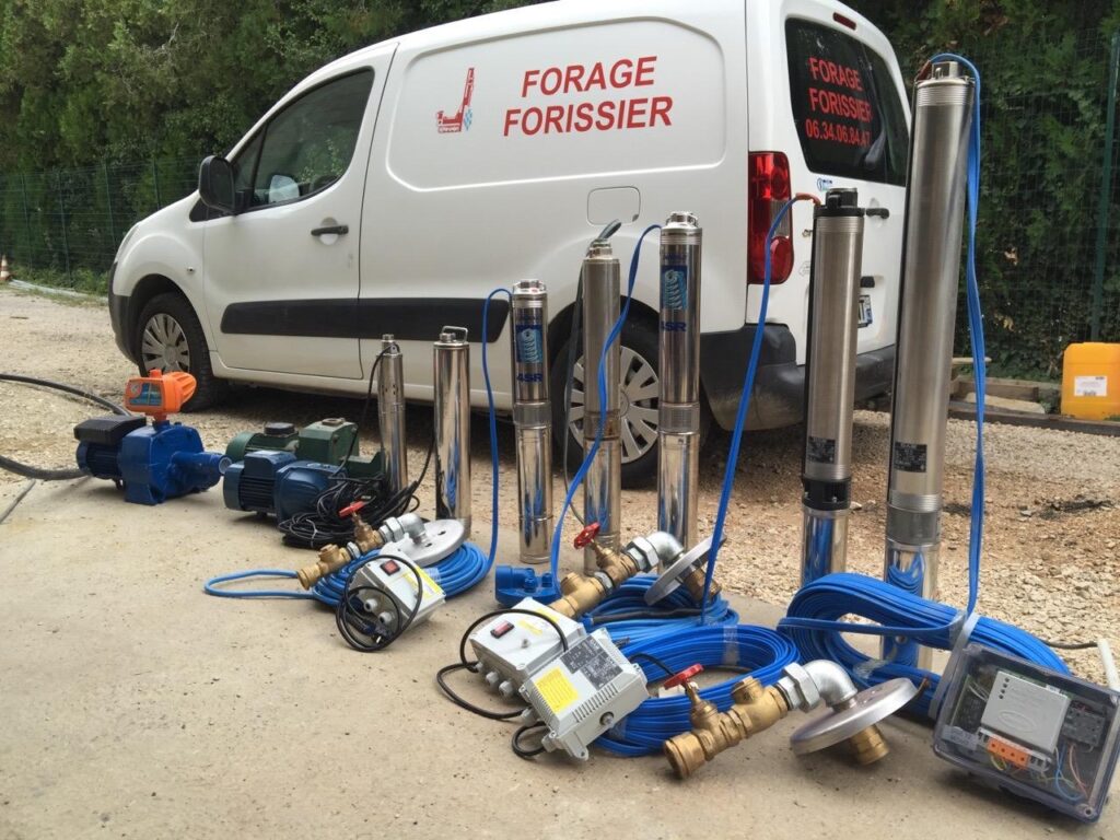 fourniture materiel forage forissier
